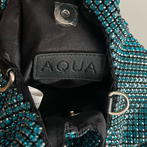 Aqua Rhinestone Teal bag - Picture 3 of 4